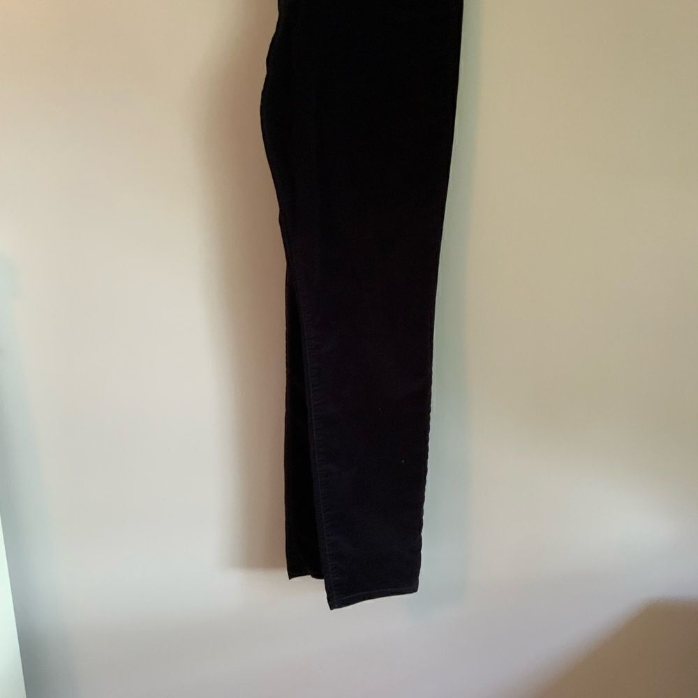 GAP 1969 Black Wash Soft Corduroy Stretch Denim Women’s Legging Jeans NWOT 32R - Picture 7 of 15
